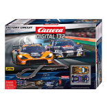 AUTORAMA CARRERA DIGITAL PISTA ELÉTRICA VICTORY CIRCUIT 1/32 COM 7,3 METROS 2 CONTROLES SEM FIO 20030047